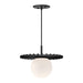 Alora Canada - One Light Pendant - Plume - Brushed Gold/Opal Matte Glass|Matte Black/Opal Matte Glass- Union Lighting Luminaires Decor
