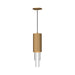 Alora Canada - LED Pendant - Bordeaux - Aged Gold- Union Lighting Luminaires Decor