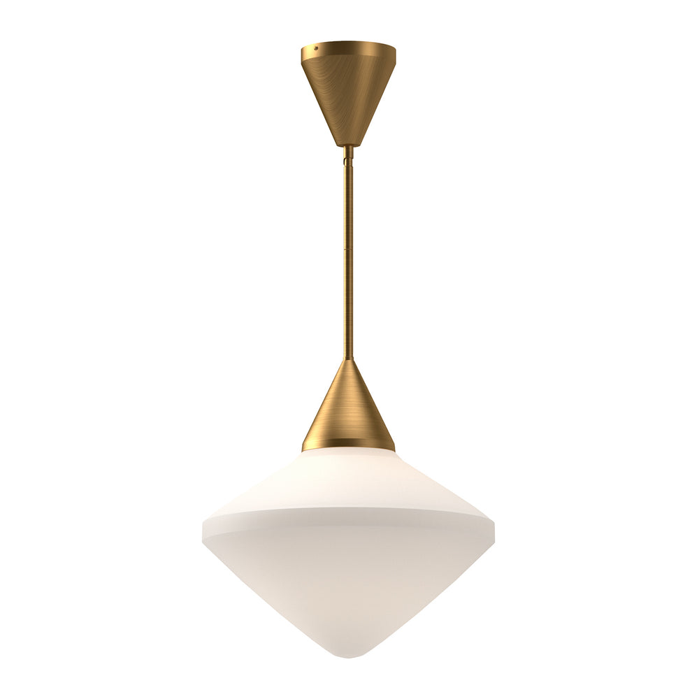 Alora Canada - One Light Pendant - Nora - Aged Gold- Union Lighting Luminaires Decor