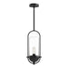 Alora Canada - One Light Pendant - Cyrus - Aged Gold/Clear Glass|Clear Glass/Matte Black- Union Lighting Luminaires Decor