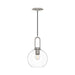Alora Canada - One Light Pendant - Soji - Brushed Nickel- Union Lighting Luminaires Decor