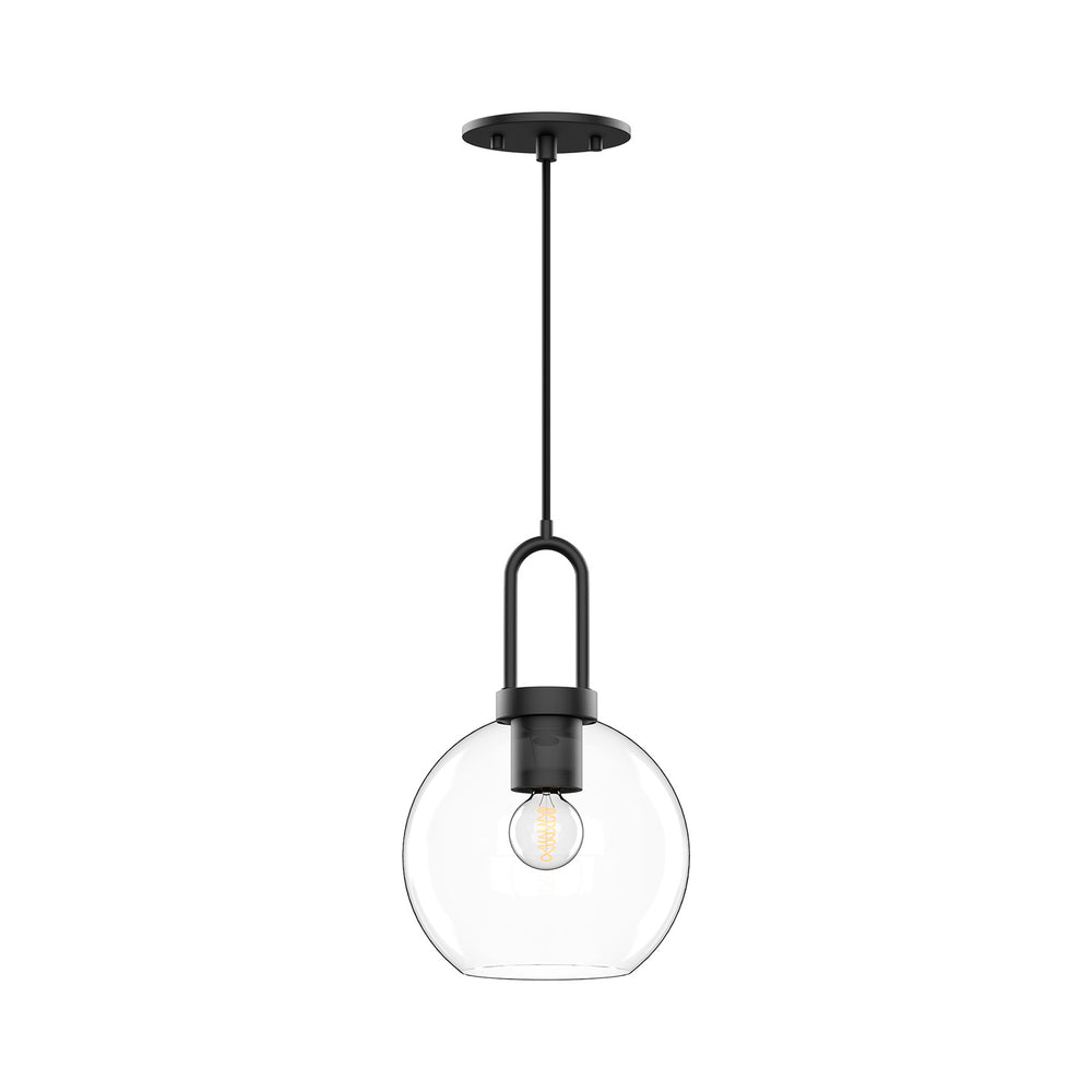 Alora Canada - One Light Pendant - Soji - Matte Black- Union Lighting Luminaires Decor