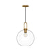 Alora Canada - One Light Pendant - Soji - Aged Gold- Union Lighting Luminaires Decor