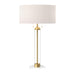 Alora Canada - Two Light Table Lamp - Sasha - Brushed Gold/White Linen|Matte Black/White Linen- Union Lighting Luminaires Decor