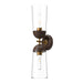 Alora Canada - Two Light Vanity - Emil - Aged Gold/Walnut|Matte Black/Walnut|White/White Oak- Union Lighting Luminaires Decor