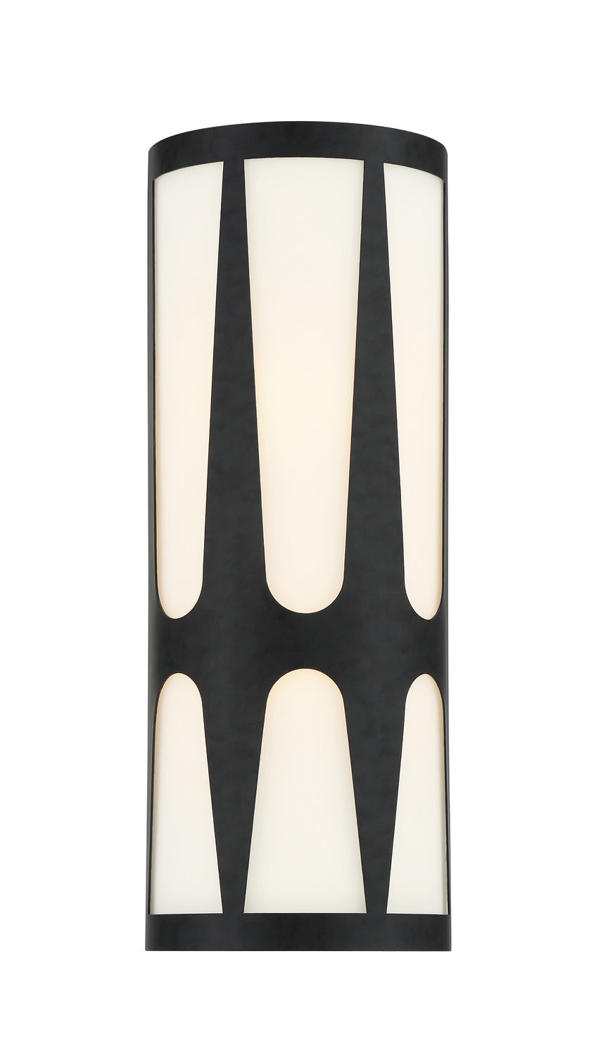 Crystorama - Two Light Wall Sconce - Royston - Black- Union Lighting Luminaires Decor