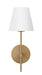 Crystorama - One Light Wall Sconce - Xavier - Vibrant Gold- Union Lighting Luminaires Decor