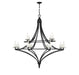 Savoy House - 12 Light Chandelier - Director - Matte Black- Union Lighting Luminaires Decor