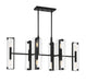 Savoy House - 12 Light Chandelier - Winfield - Matte Black- Union Lighting Luminaires Decor