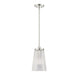 Savoy House - One Light Pendant - Chantilly - Polished Nickel- Union Lighting Luminaires Decor