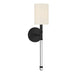 Savoy House - One Light Wall Sconce - Fremont - Matte Black- Union Lighting Luminaires Decor