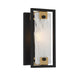 Savoy House - One Light Wall Sconce - Hayward - Matte Black w/Warm Brass- Union Lighting Luminaires Decor