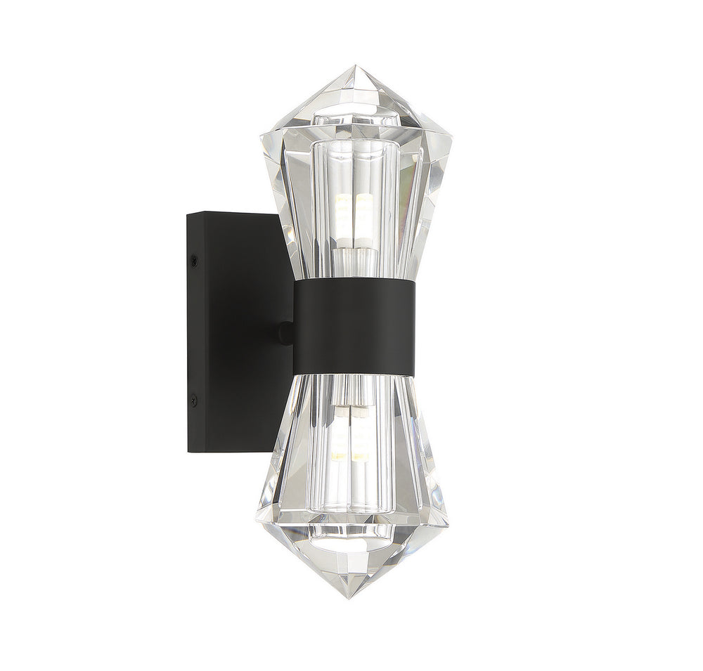 Savoy House - LED Wall Sconce - Dryden - Matte Black- Union Lighting Luminaires Decor