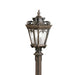 Kichler Canada - Four Light Outdoor Post Mount - Tournai - Londonderry- Union Lighting Luminaires Decor