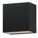 ET2 - LED Outdoor Wall Sconce - Blok - Black- Union Lighting Luminaires Decor