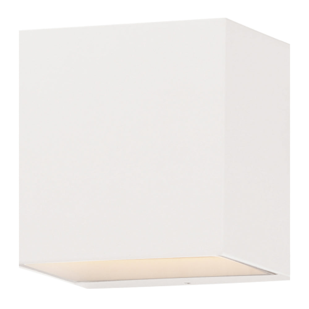 ET2 - LED Outdoor Wall Sconce - Blok - White- Union Lighting Luminaires Decor