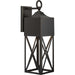 Progress Canada - One Light Outdoor Wall Lantern - Birkdale - Antique Bronze- Union Lighting Luminaires Decor