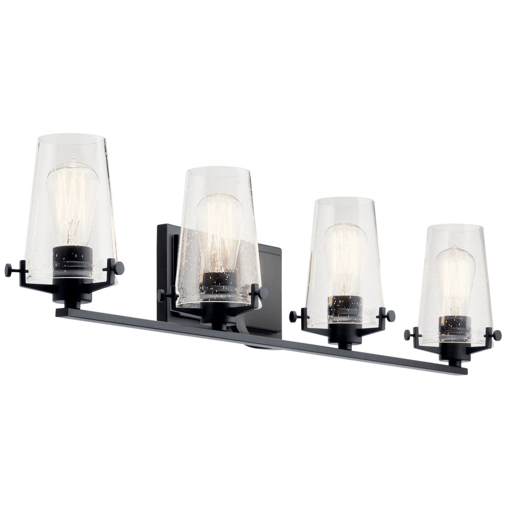 Kichler Canada - Four Light Bath - Alton - Black- Union Lighting Luminaires Decor