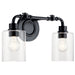 Kichler Canada - Two Light Bath - Gunnison - Black- Union Lighting Luminaires Decor