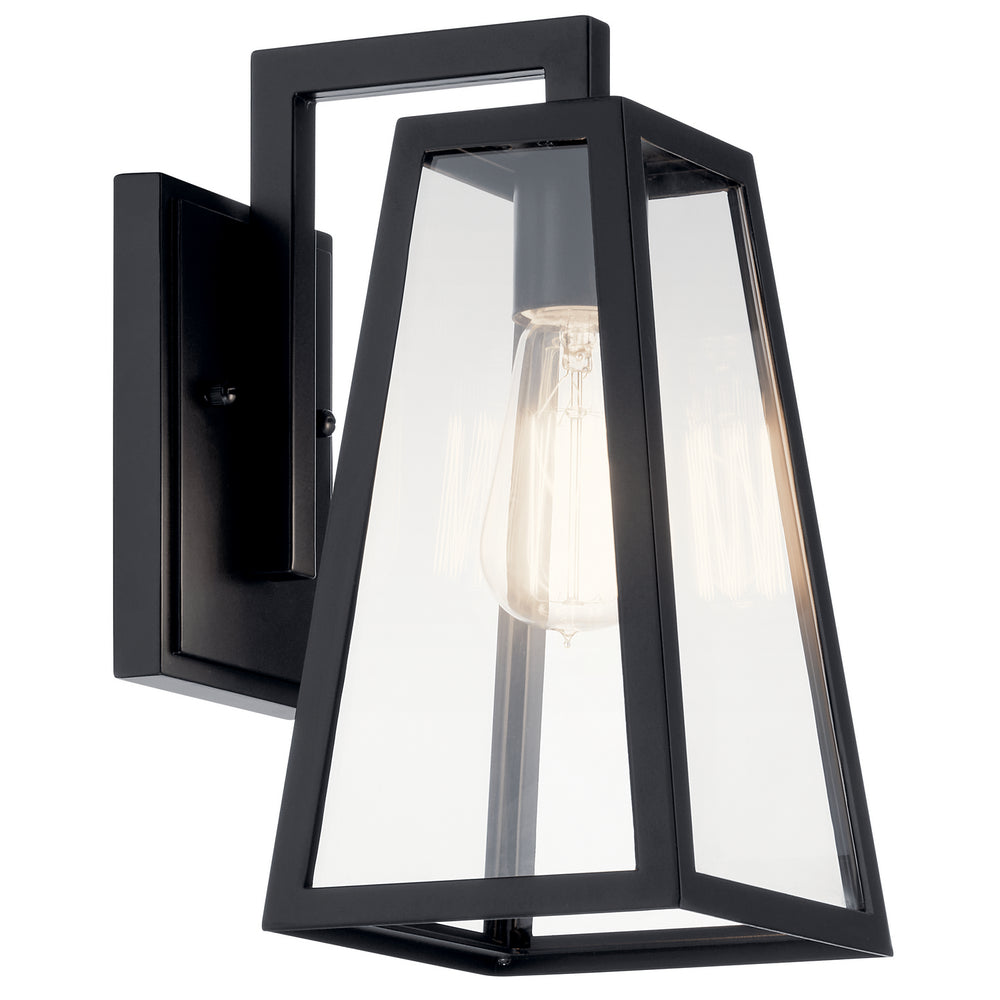 Kichler Canada - One Light Outdoor Wall Mount - Delison - Black- Union Lighting Luminaires Decor