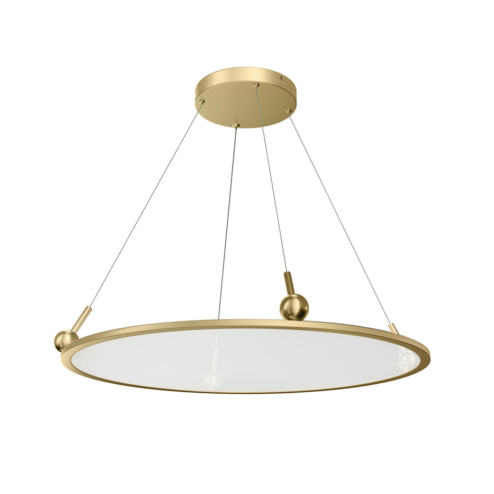 Kichler Canada - LED Chandelier - Jovian - Champagne Gold- Union Lighting Luminaires Decor