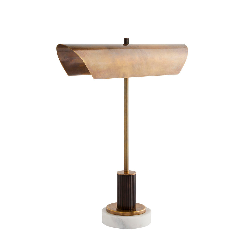 Arteriors - Two Light Table Lamp - Lansing - Vintage Brass- Union Lighting Luminaires Decor