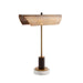 Arteriors - Two Light Table Lamp - Lansing - Vintage Brass- Union Lighting Luminaires Decor