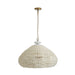 Arteriors - Three Light Chandelier - Lilo - White- Union Lighting Luminaires Decor