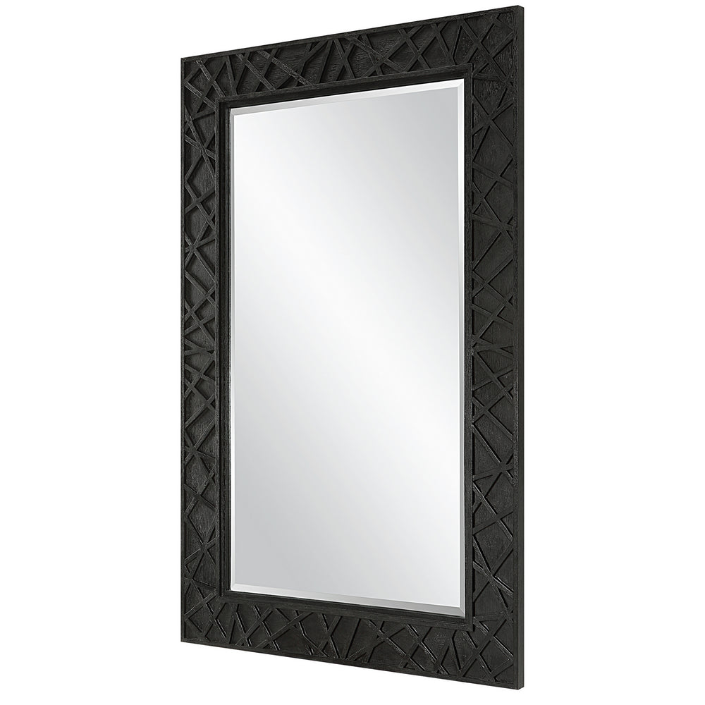 Uttermost - Mirror - Everest - Satin Black- Union Lighting Luminaires Decor