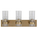 Uttermost - Three Light Vanity - Cardiff - Oxidized Antique Brass- Union Lighting Luminaires Decor