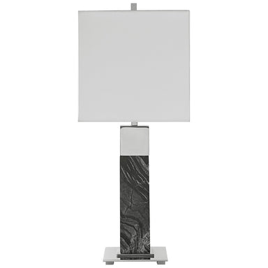 Uttermost - One Light Table Lamp - Pilaster - Polished Nickel- Union Lighting Luminaires Decor