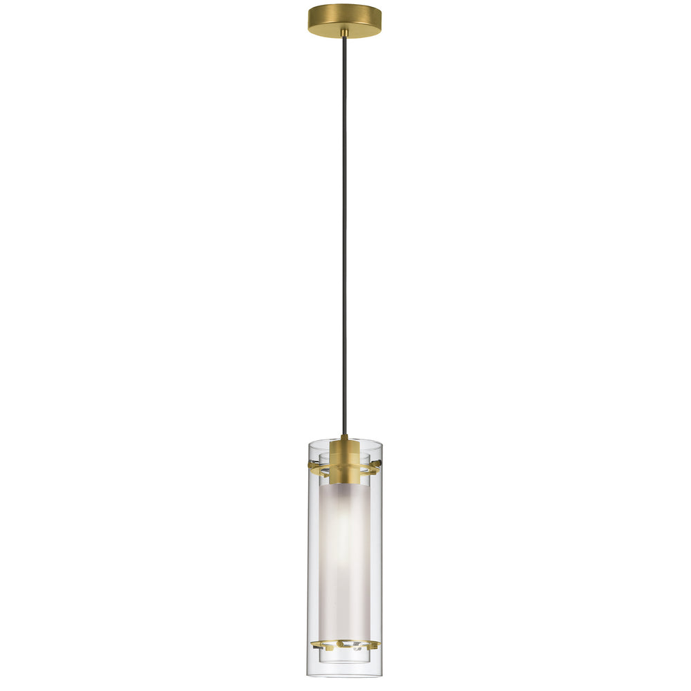 Dainolite Canada - One Light Pendant - Pasha - Aged Brass- Union Lighting Luminaires Decor