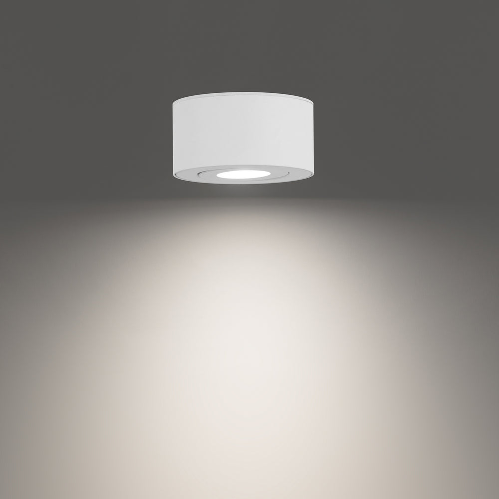 W.A.C. Canada - LED Outdoor Flush Mount - Peek - White- Union Lighting Luminaires Decor