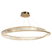 Artcraft Canada - LED Pendant - Stella - Brushed Brass- Union Lighting Luminaires Decor