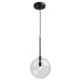 Artcraft Canada - One Light Pendant - Pinpoint - Black- Union Lighting Luminaires Decor