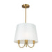 Artcraft Canada - Three Light Pendant - Rhythm - Brushed Gold- Union Lighting Luminaires Decor