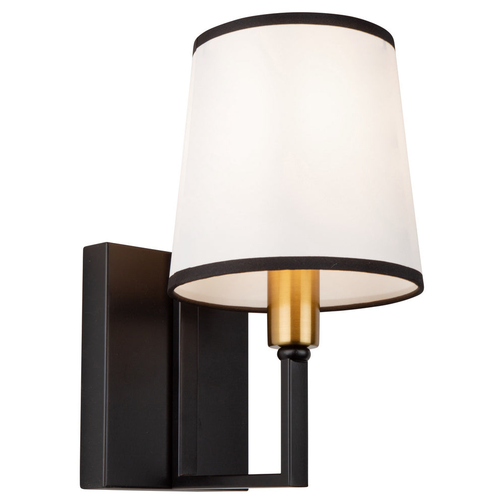 Artcraft Canada - One Light Wall Sconce - Coco - Gold, Black- Union Lighting Luminaires Decor