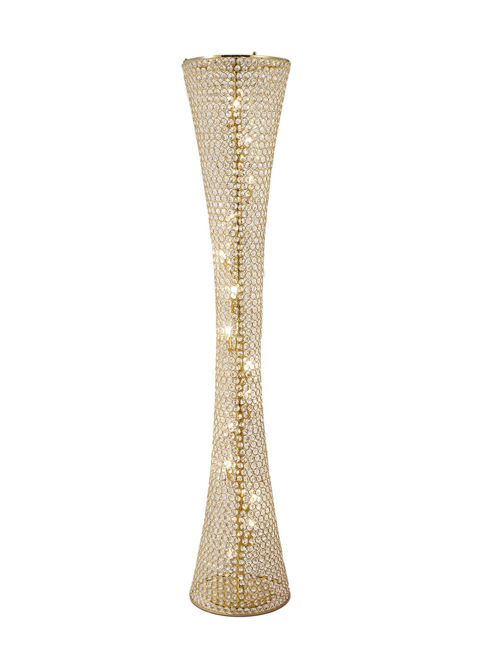 Bethel International Canada - 15 Light Floor Lamp - Gold- Union Lighting Luminaires Decor