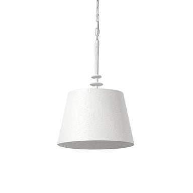 Palecek - Three Light Pendant - Etta - White Gesso- Union Lighting Luminaires Decor