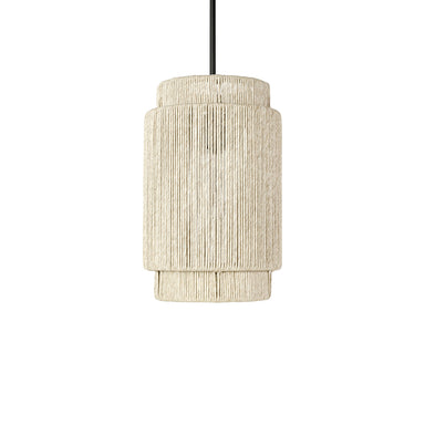 Palecek - One Light Outdoor Pendant - Everly - Charcoal- Union Lighting Luminaires Decor