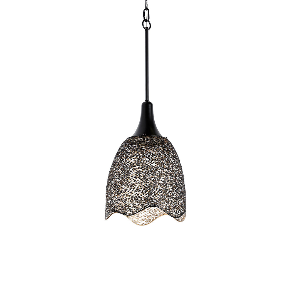 Palecek - LED Pendant - Valleta - Black- Union Lighting Luminaires Decor