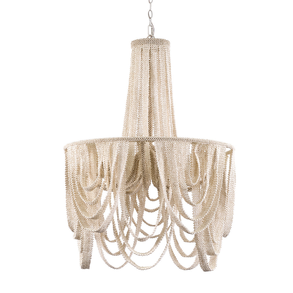 Palecek Canada - Chandelier - Selita - Off-White- Union Lighting Luminaires Decor