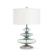 Palecek - One Light Table Lamp - Glass Disc- Union Lighting Luminaires Decor