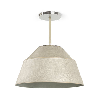 Palecek - Three Light Pendant - Capistrano - Brushed Nickel- Union Lighting Luminaires Decor
