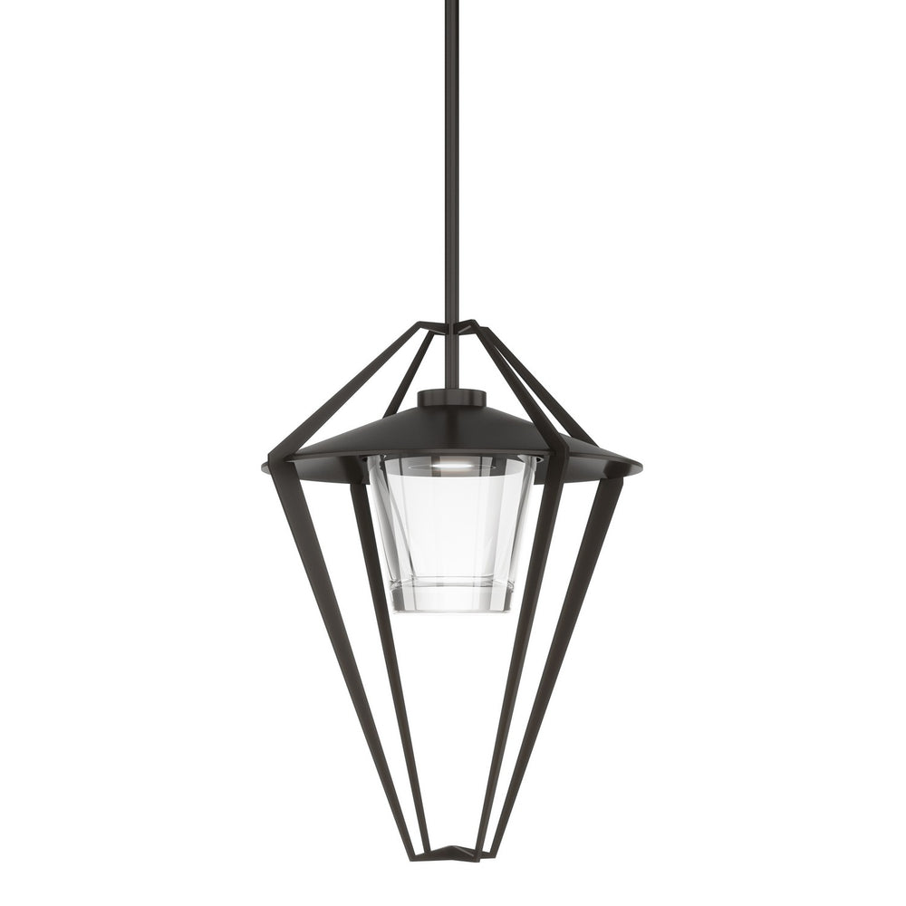 Hubbardton Forge - One Light Outdoor Pendant/Semi-Flush - Stellar - Coastal Oil Rubbed Bronze- Union Lighting Luminaires Decor