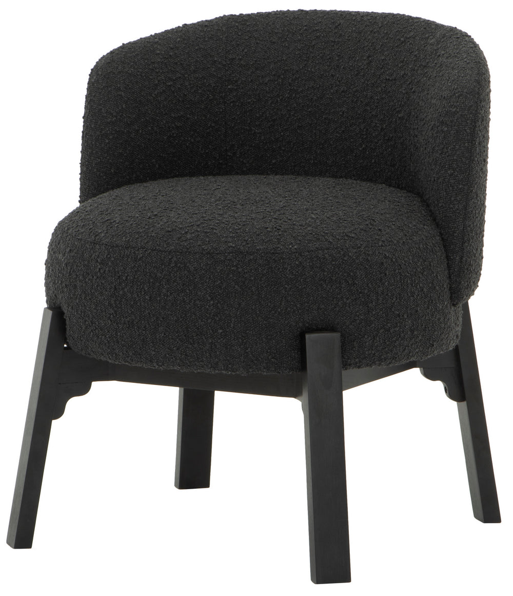 Nuevo Canada - Dining Chair - Adelaide - Licorice Boucle- Union Lighting Luminaires Decor