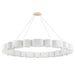 Corbett Lighting Canada - 22 Light Chandelier - Opal - Soft White/Vintage Brass- Union Lighting Luminaires Decor