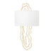 Corbett Lighting Canada - Two Light Wall Sconce - 5Th Avenue - Vintage Gold Leaf- Union Lighting Luminaires Decor