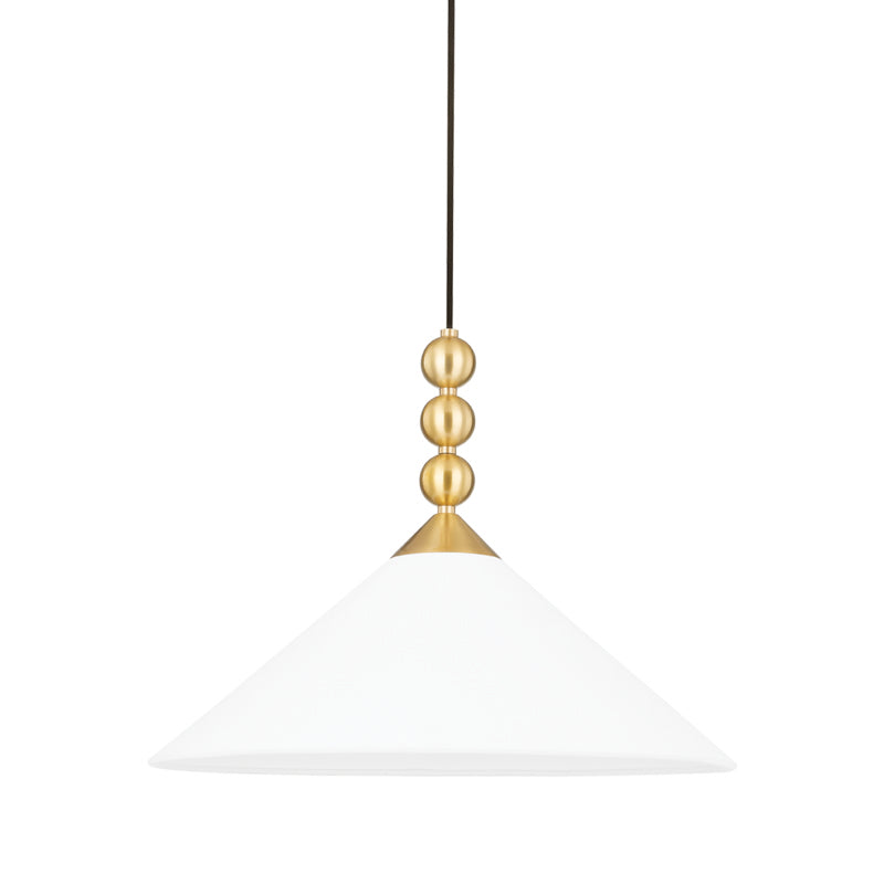 Mitzi Canada - One Light Pendant - Sang - Aged Brass- Union Lighting Luminaires Decor
