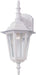 Maxim - One Light Outdoor Wall Lantern - Builder Cast - White- Union Lighting Luminaires Decor